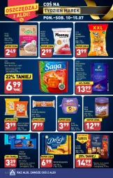 Gazetka promocyjna Aldi - Pełen katalog od 10.07 - Gazetka - ważna od 15.07 do 15.07.2023 - strona 12 - produkty: Piec, Tchibo, Ryż, Kupiec, Saga, Chipsy, Kawa mielona, Kawa, Herbata czarna, Chrupki, Czekolada, Rolada, Dan Cake, Delicje, E. Wedel, Herbata, Milka, Jabłka, Baryłki