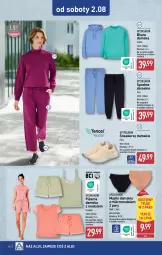 Gazetka promocyjna Aldi - Artykuły przemysłowe i tekstylia - Gazetka - ważna od 02.08 do 02.08.2025 - strona 10 - produkty: Top, Sneakersy, Majtki, Moda, Spodnie, Bluza, Piżama, Fa