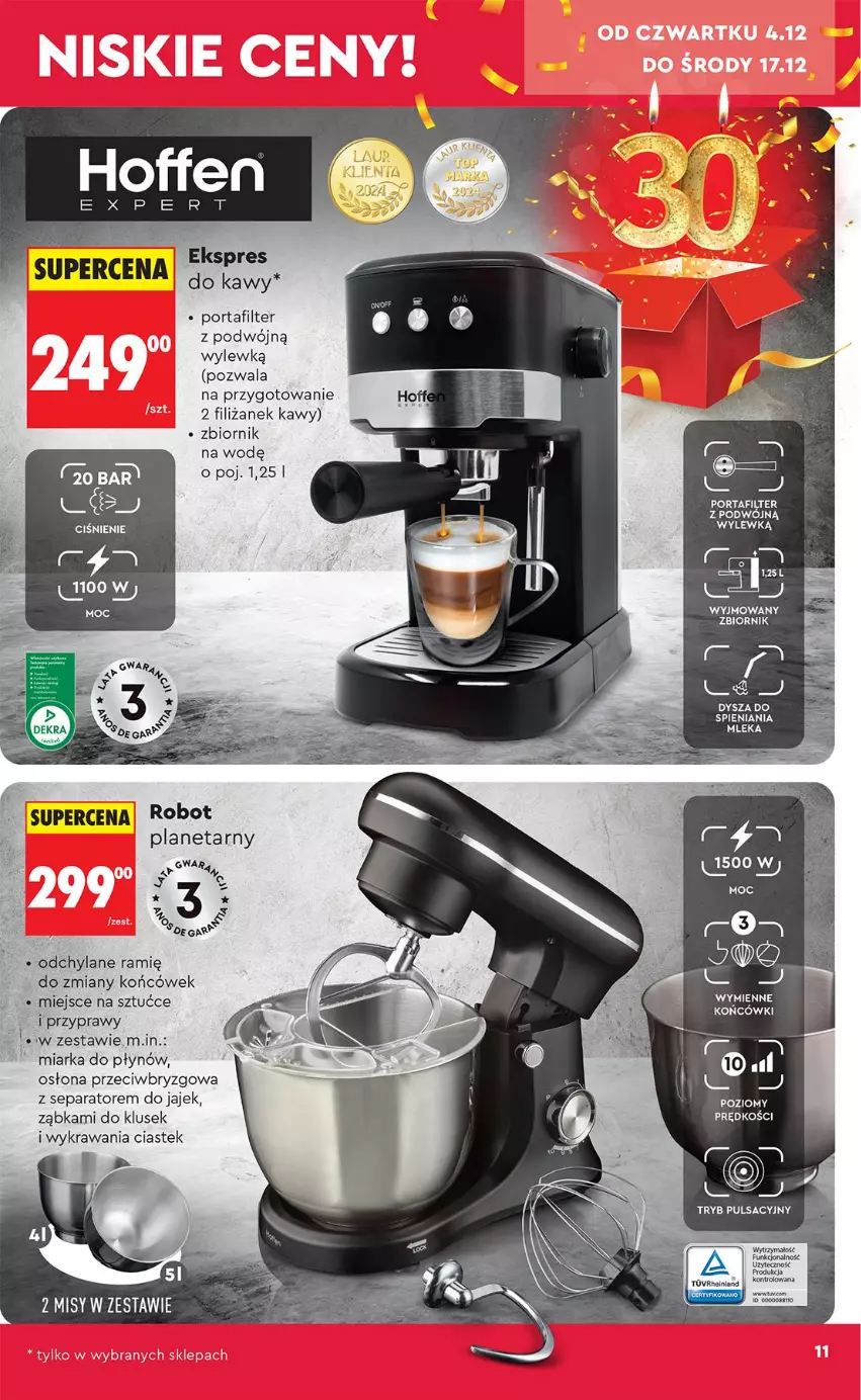 Gazetka promocyjna Biedronka - Okazje Tygodnia - ważna 29.11 do 13.12.2025 - strona 11 - produkty: LG, Miarka, Por, Przyprawy, Stek