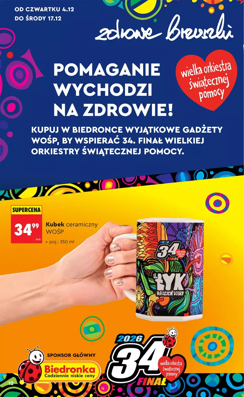 Gazetka promocyjna Biedronka - Okazje Tygodnia - ważna 29.11 do 13.12.2025 - strona 12