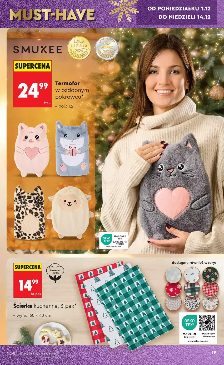 Gazetka promocyjna Biedronka - Okazje Tygodnia - ważna 29.11 do 13.12.2025 - strona 19