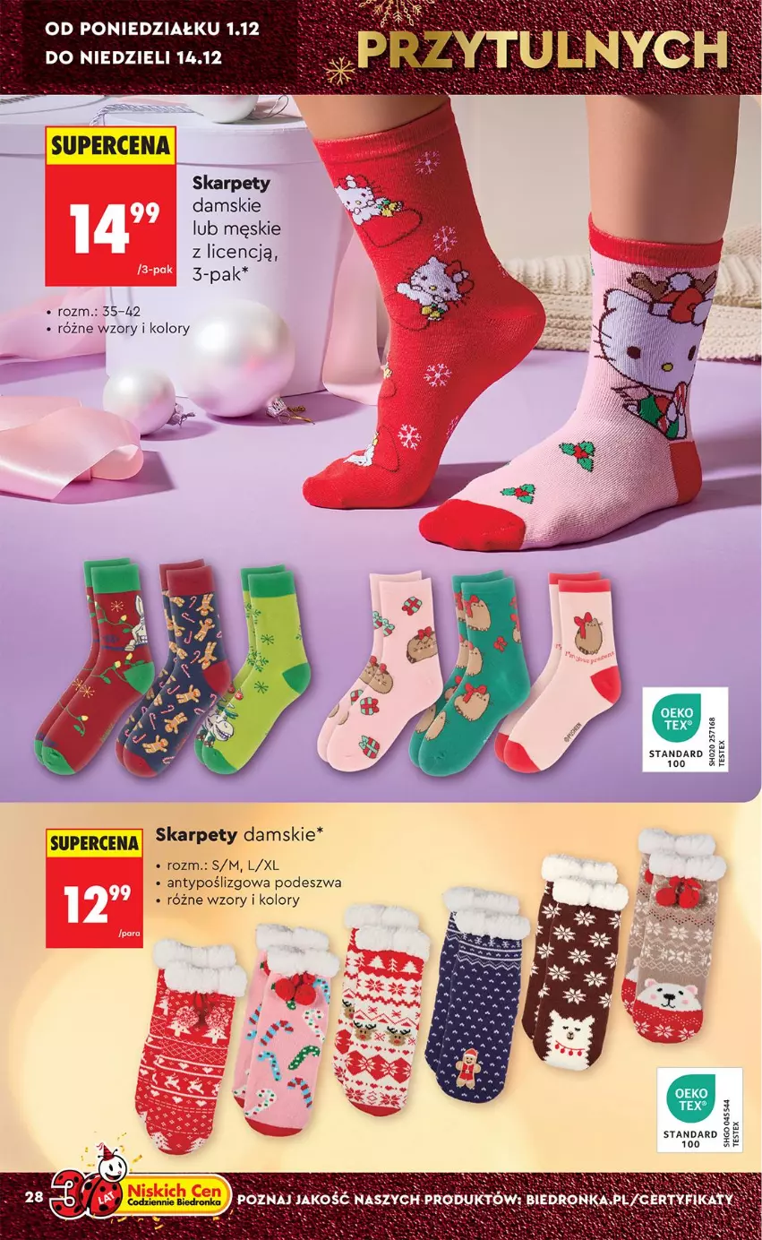 Gazetka promocyjna Biedronka - Okazje Tygodnia - ważna 29.11 do 13.12.2025 - strona 28