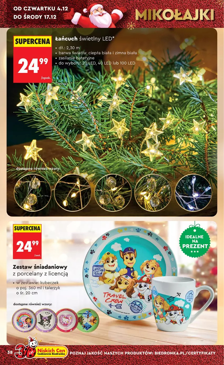 Gazetka promocyjna Biedronka - Okazje Tygodnia - ważna 29.11 do 13.12.2025 - strona 38 - produkty: Danio, Por, Silan, Talerz, Talerzyk