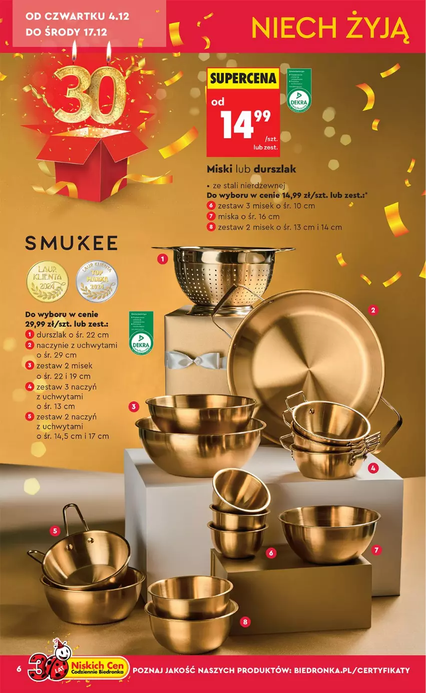 Gazetka promocyjna Biedronka - Okazje Tygodnia - ważna 29.11 do 13.12.2025 - strona 6