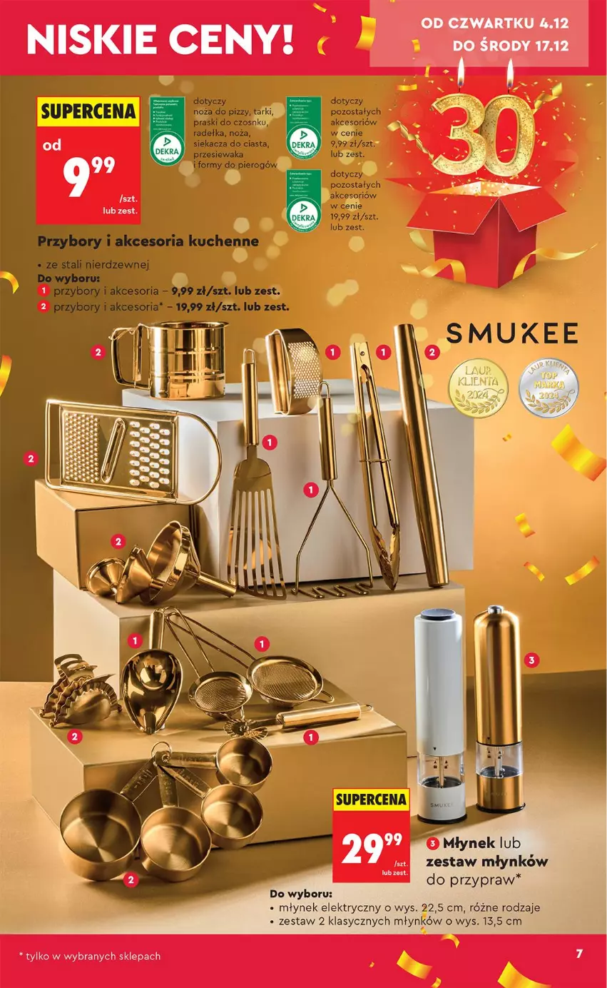 Gazetka promocyjna Biedronka - Okazje Tygodnia - ważna 29.11 do 13.12.2025 - strona 7 - produkty: Młynek