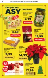 Gazetka promocyjna Netto - Artykuły spożywcze - Gazetka - ważna od 18.12 do 18.12.2022 - strona 2 - produkty: Ser, Papier, Ogórki konserwowe, Jaja, Kawa mielona, Kawa, Kosz, Gwiazda, Papier toaletowy, Rolki, Kasia, Kokos