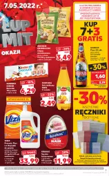 Gazetka promocyjna Kaufland - OFERTA TYGODNIA - Gazetka - ważna od 11.05 do 11.05.2022 - strona 3 - produkty: Piwa, Piwo, Krakus, Sok, Ser, Gra, Chipsy, Szynka konserwowa, Szynka, Fortuna, Sok jabłkowy, Vizir, Ręcznik, Tonik, Ferrero, Baton, Kapsułki do prania, Waga, Gala, Harnaś, Kinder