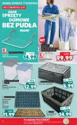 Gazetka promocyjna Kaufland - OFERTA TYGODNIA - Gazetka - ważna od 11.05 do 11.05.2022 - strona 38 - produkty: Grzejnik, Wycieraczka, Kosz, Pojemnik, Suszarka balkonowa, Suszarka, Pokrowiec, Olej, Suszarka na pranie, Kokos