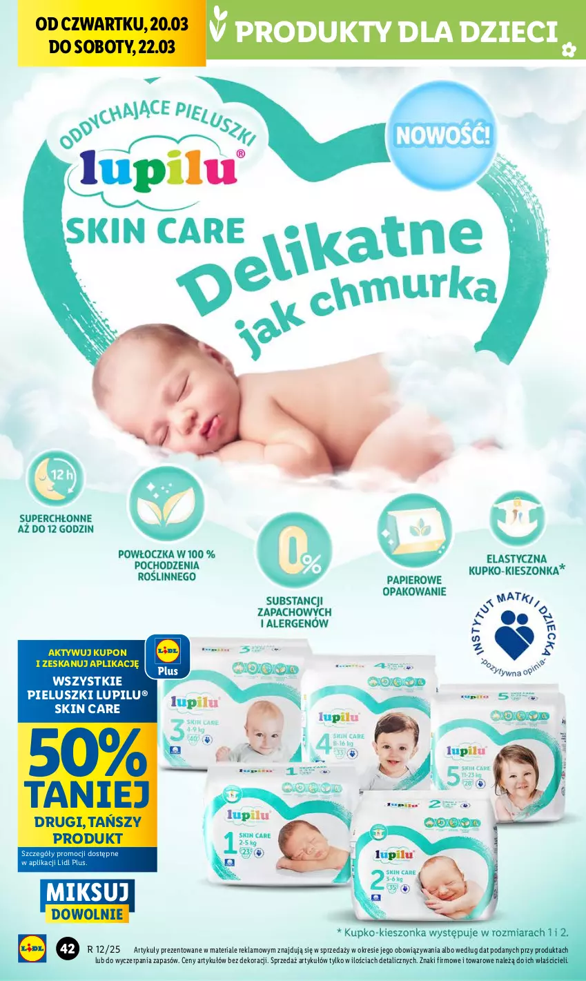 Gazetka promocyjna Lidl - GAZETKA - ważna 20.03 do 22.03.2025 - strona 48 - produkty: Dzieci