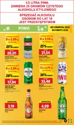 Gazetka promocyjna Lidl - GAZETKA - Gazetka - ważna od 22.03 do 22.03.2025 - strona 43 - produkty: Piwo, Koc, Heineken, Okocim, Kozel