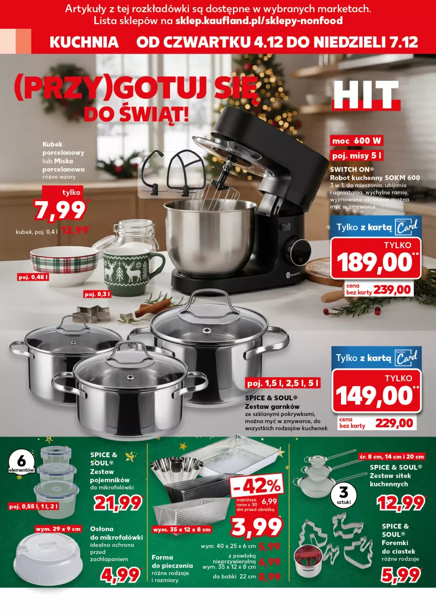Gazetka promocyjna Kaufland - Kaufland - ważna 04.12 do 09.12.2025 - strona 14 - produkty: Fa, Piec, Pojemnik