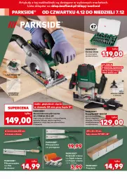 Gazetka promocyjna Kaufland - Kaufland - Gazetka - ważna od 09.12 do 09.12.2025 - strona 10 - produkty: Parkside, Papier, Uchwyty, Papier ścierny, Podkład, Akumulator