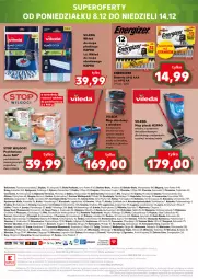 Gazetka promocyjna Kaufland - Kaufland - Gazetka - ważna od 09.12 do 09.12.2025 - strona 20 - produkty: Chrzan, Top, Sos, Sok, Rum, Mop, BIC, Inka, Szal, Kosz, Energizer, Dior, Vileda, Wkład do mopa, Wiadro, Bateria, Wino, Orka, LG, Fa