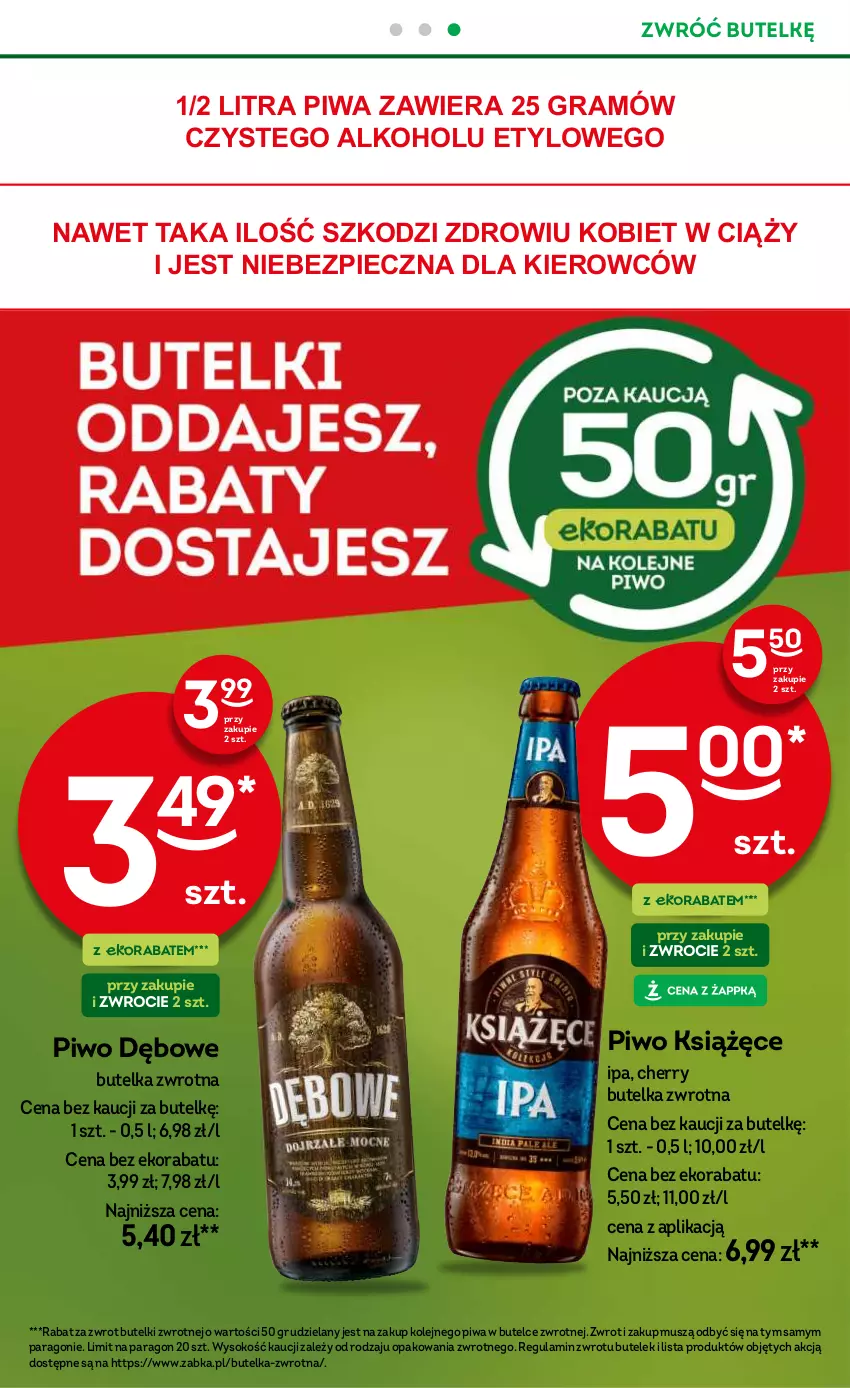 Gazetka promocyjna Żabka - ważna 27.03 do 09.04.2024 - strona 18 - produkty: Gra, Książęce, Mus, Olej, Piec, Piwa, Piwo, Sok