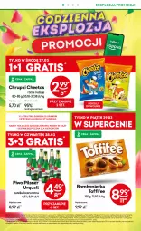 Gazetka promocyjna Żabka - Gazetka - ważna od 09.04 do 09.04.2024 - strona 4 - produkty: Piwa, Piwo, Piec, Cheetos, Sok, Gra, Chrupki, Pilsner Urquell, Toffifee