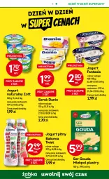 Gazetka promocyjna Żabka - Gazetka - ważna od 09.04 do 09.04.2024 - strona 45 - produkty: Jogurt naturalny, Ser, Zott, Jogurt, Serek, Bakoma, Fanta, Danio, Gouda, Jogurt pitny, Fa