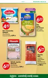 Gazetka promocyjna Żabka - Gazetka - ważna od 09.04 do 09.04.2024 - strona 47 - produkty: Mozzarella, Ser, Bell, Prosciutto, Szynka, Hochland, Galbani, Olewnik