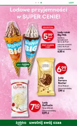 Gazetka promocyjna Żabka - Gazetka - ważna od 09.04 do 09.04.2024 - strona 58 - produkty: Big Milk, Raffaello, Ferrero Rocher, Lody, Ferrero, Fa