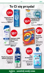 Gazetka promocyjna Żabka - Gazetka - ważna od 09.04 do 09.04.2024 - strona 64 - produkty: Proszek do prania, Pianka do golenia, Tampony, Vizir, Płyn do płukania, Szampon, Gillette, Lenor