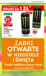 Gazetka promocyjna Żabka - Gazetka - ważna od 09.04 do 09.04.2024 - strona 7 - produkty: Sok, JBL, Napój energetyczny, Napój