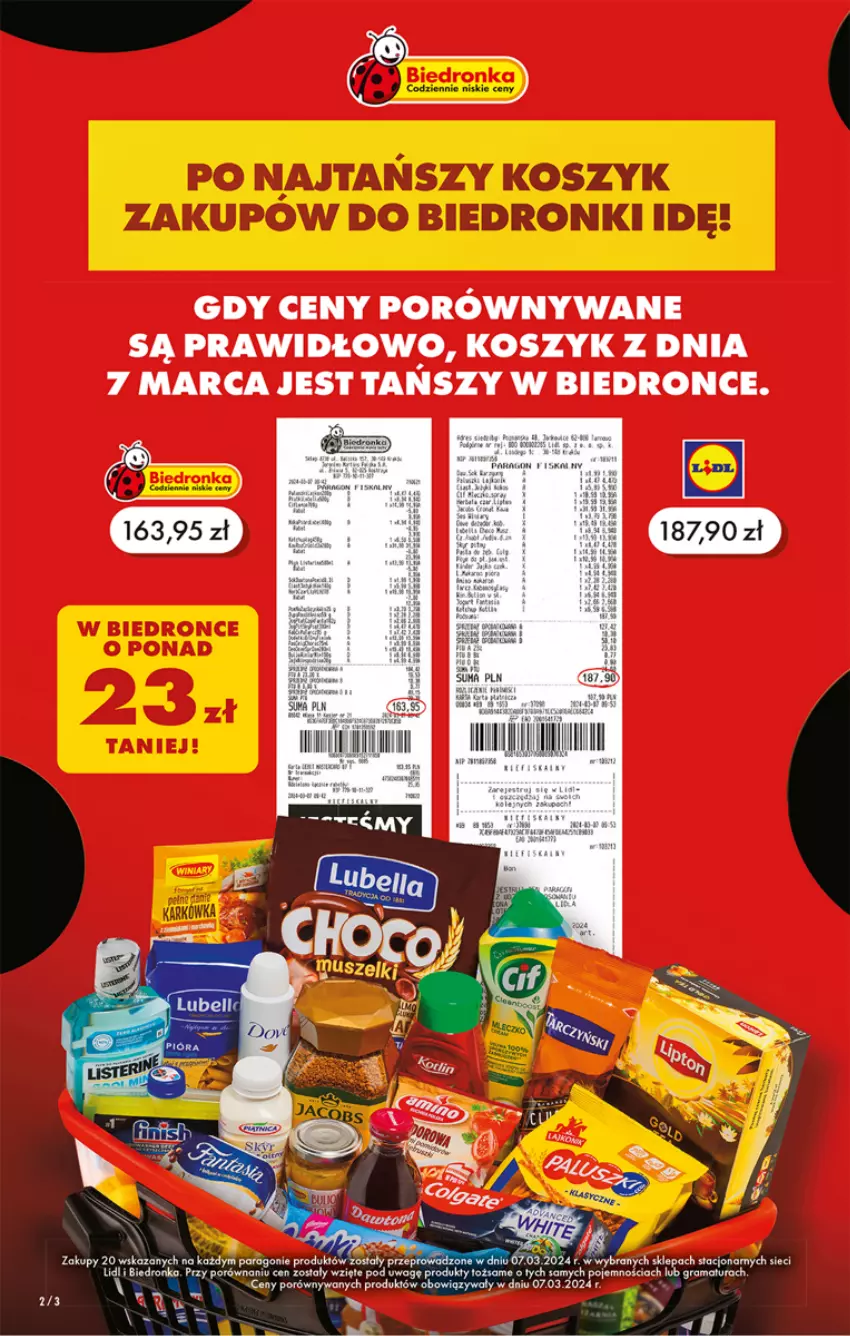 Gazetka promocyjna Biedronka - Od czwartku - ważna 14.03 do 20.03.2024 - strona 2 - produkty: Kosz, Por