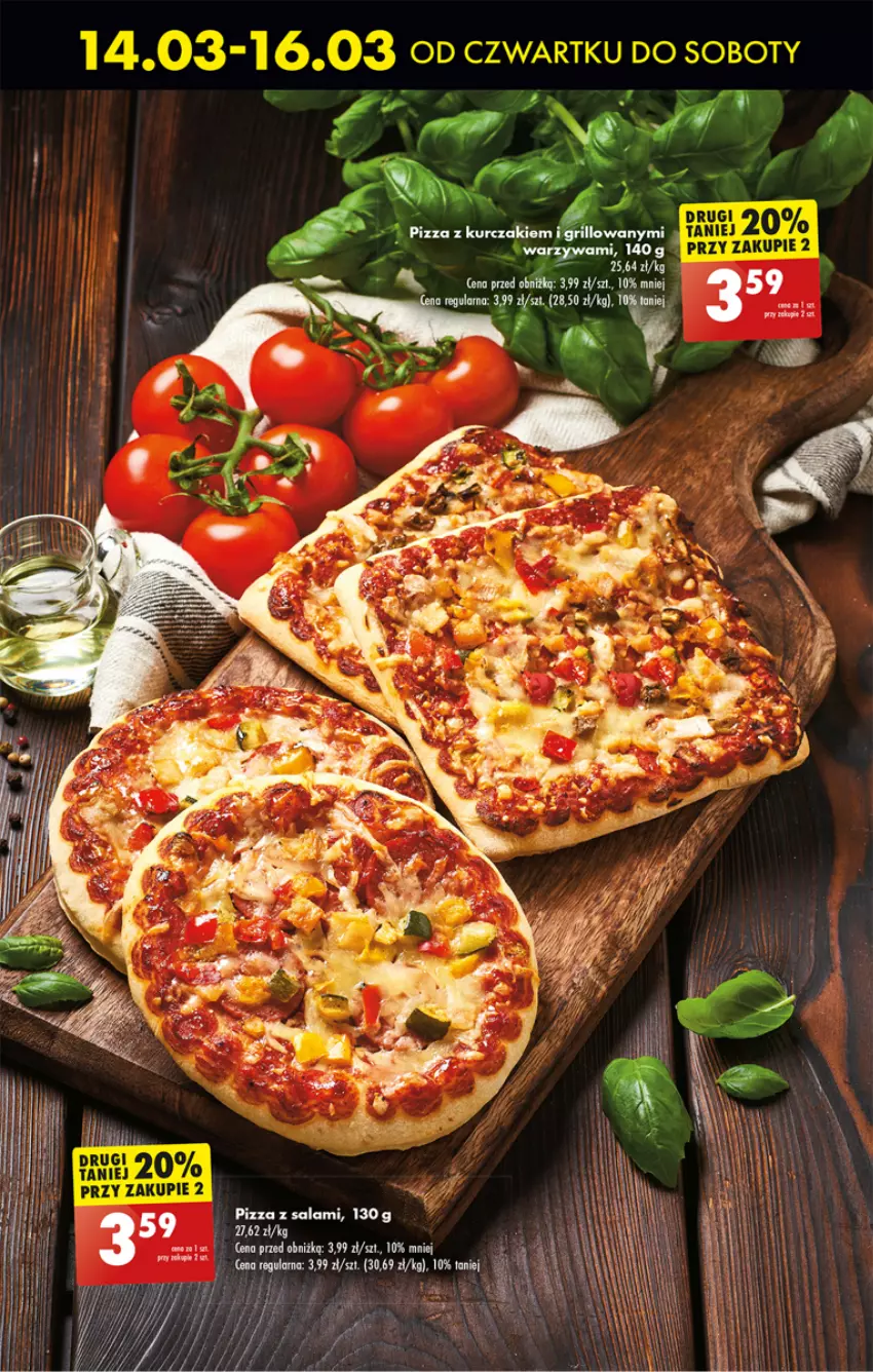 Gazetka promocyjna Biedronka - Od czwartku - ważna 14.03 do 20.03.2024 - strona 37 - produkty: Grill, Kurczak, Pizza, Salami, Warzywa