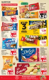 Gazetka promocyjna Kaufland - OFERTA TYGODNIA - Gazetka - ważna od 04.08 do 04.08.2021 - strona 36 - produkty: Piec, Kit Kat, Ba!, Tera, Wafle, Lion, Delicje, Baton, Knoppers, E. Wedel, Gala, Nestlé, Biszkopty, Bakalland