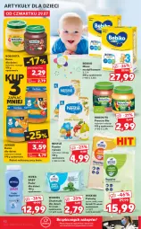 Gazetka promocyjna Kaufland - OFERTA TYGODNIA - Gazetka - ważna od 04.08 do 04.08.2021 - strona 42 - produkty: Piec, Ser, Ryż, Gerber, Mleko modyfikowane, Pieluchy, BoboVita, Bebiko, Chusteczki, Puder, Danie dla dzieci, Dzieci, Deser, Nivea Baby, Nestlé, Nivea, Mleko