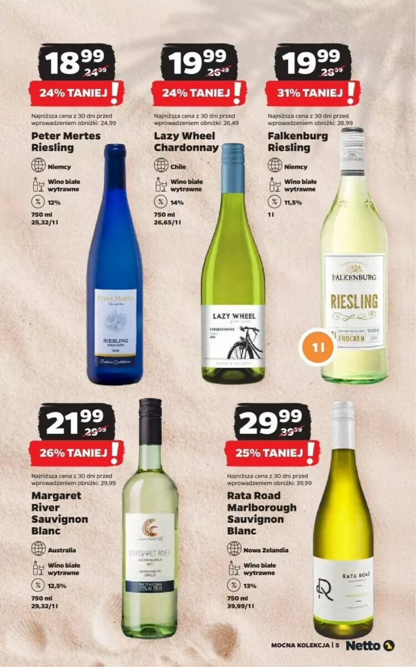 Gazetka promocyjna Netto - ważna 01.07 do 31.07.2024 - strona 16 - produkty: Chardonnay, Fa, Sauvignon Blanc, Wino, Wino białe