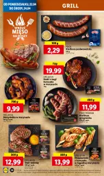 Gazetka promocyjna Lidl - GAZETKA - Gazetka - ważna od 24.04 do 24.04.2024 - strona 30 - produkty: Kurczak, Stek wołowy, Stek, Kiełbasa podwawelska, Wawel, Polędwiczki z kurczaka, PIKOK, Kiełbasa głogowska, Grill, Kiełbasa