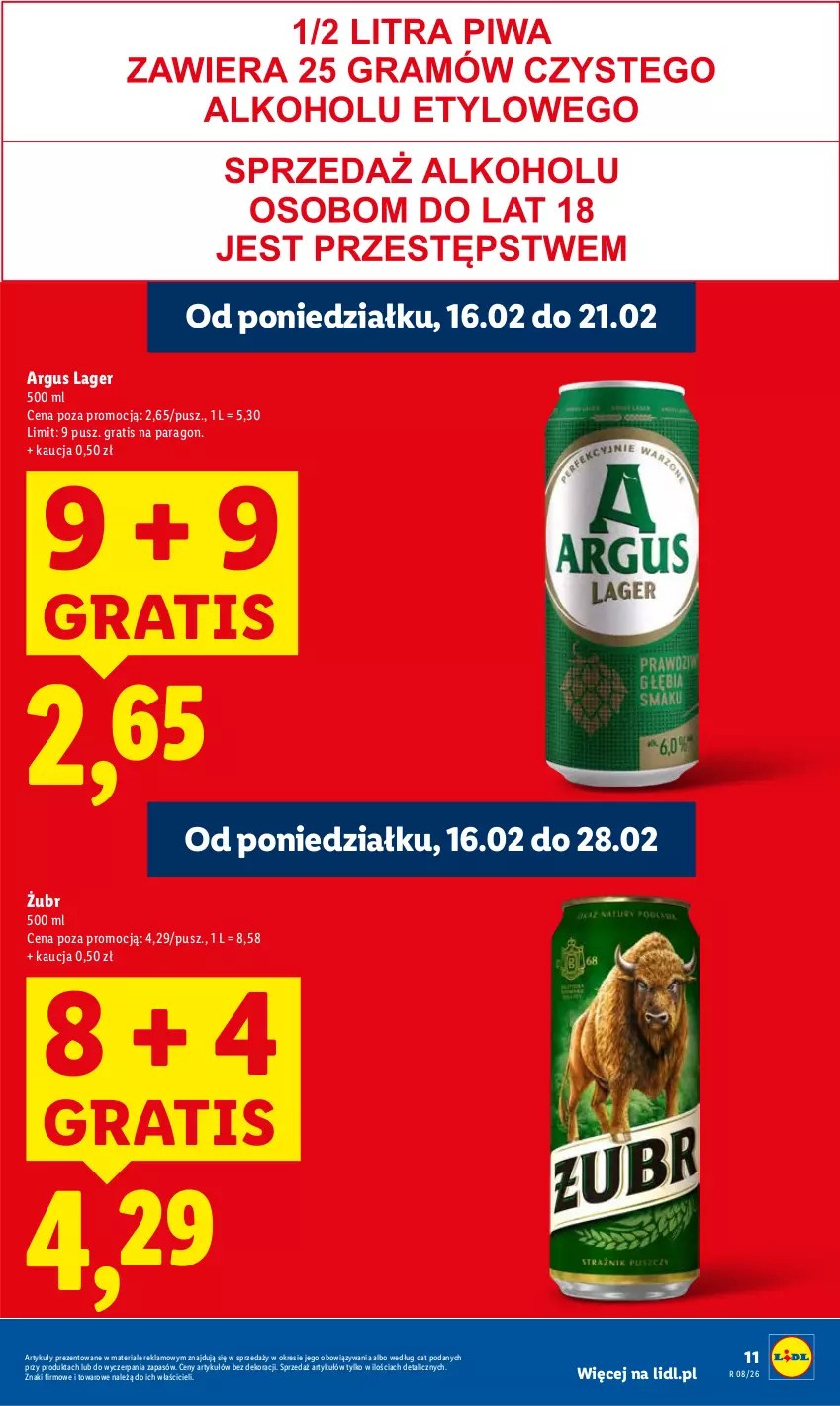 Gazetka promocyjna Lidl - GAZETKA - ważna 16.02 do 18.02.2026 - strona 11 - produkty: Gra