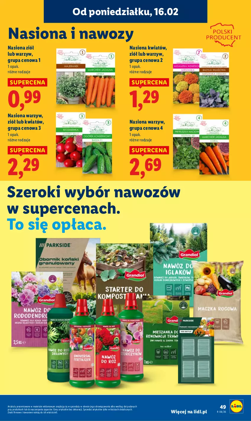 Gazetka promocyjna Lidl - GAZETKA - ważna 16.02 do 18.02.2026 - strona 49