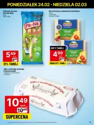 Gazetka promocyjna Delikatesy Centrum - NOWA GAZETKA Delikatesy Centrum od 24 lutego! 24.02-2.03.2025 - Gazetka - ważna od 02.03 do 02.03.2025 - strona 21 - produkty: Ser, Jaja, Hochland, Jaja z wolnego wybiegu