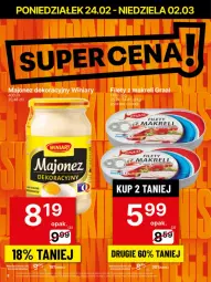 Gazetka promocyjna Delikatesy Centrum - NOWA GAZETKA Delikatesy Centrum od 24 lutego! 24.02-2.03.2025 - Gazetka - ważna od 02.03 do 02.03.2025 - strona 8 - produkty: Majonez, Gra, Winiary, Graal