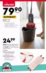 Gazetka promocyjna Biedronka - Okazje tygodnia - Gazetka - ważna od 21.09 do 21.09.2022 - strona 12 - produkty: Mop, Rama, Vileda, Wkład do mopa, Narożnik, Wiadro