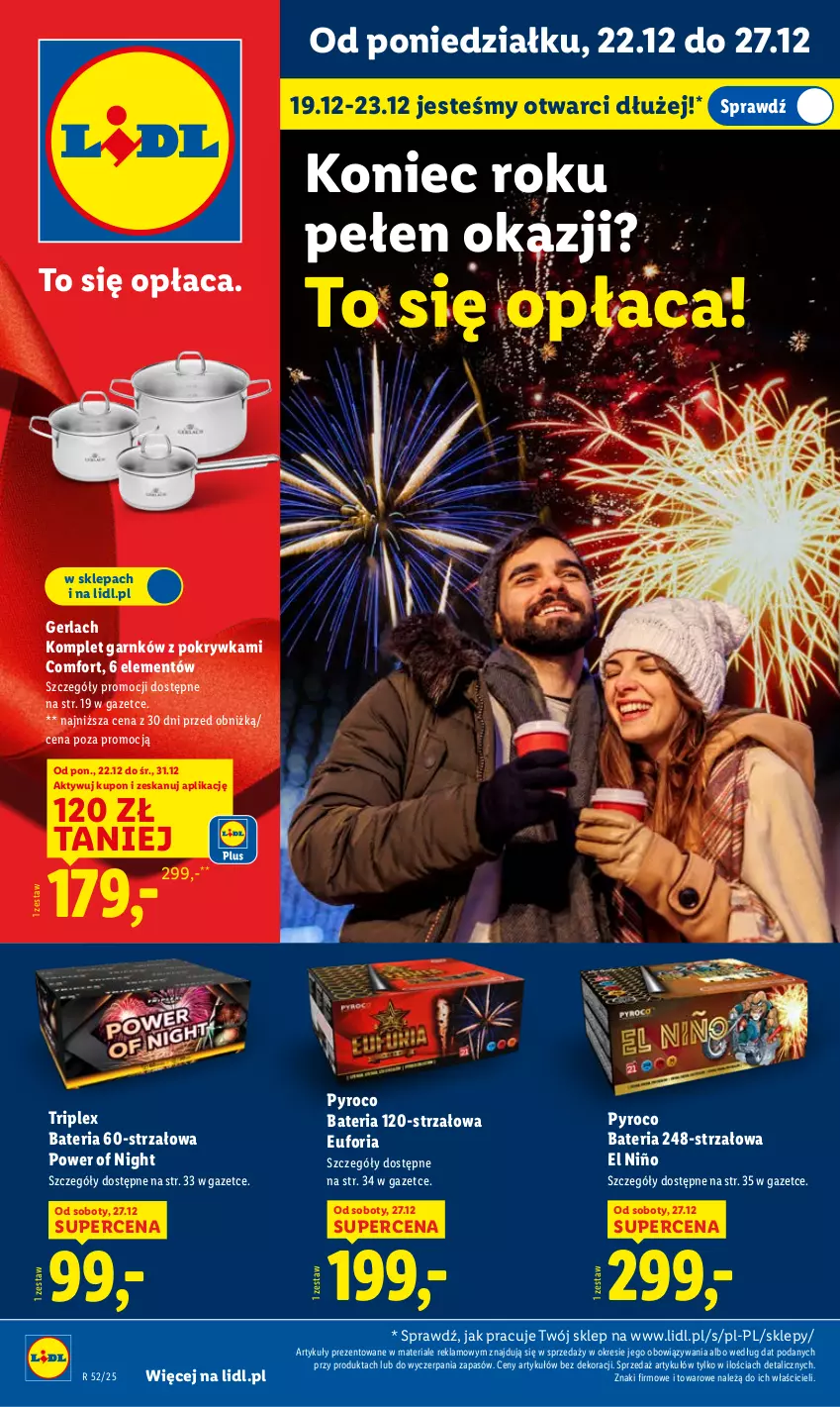 Gazetka promocyjna Lidl - GAZETKA - ważna 22.12 do 27.12.2025 - strona 1 - produkty: Bateria