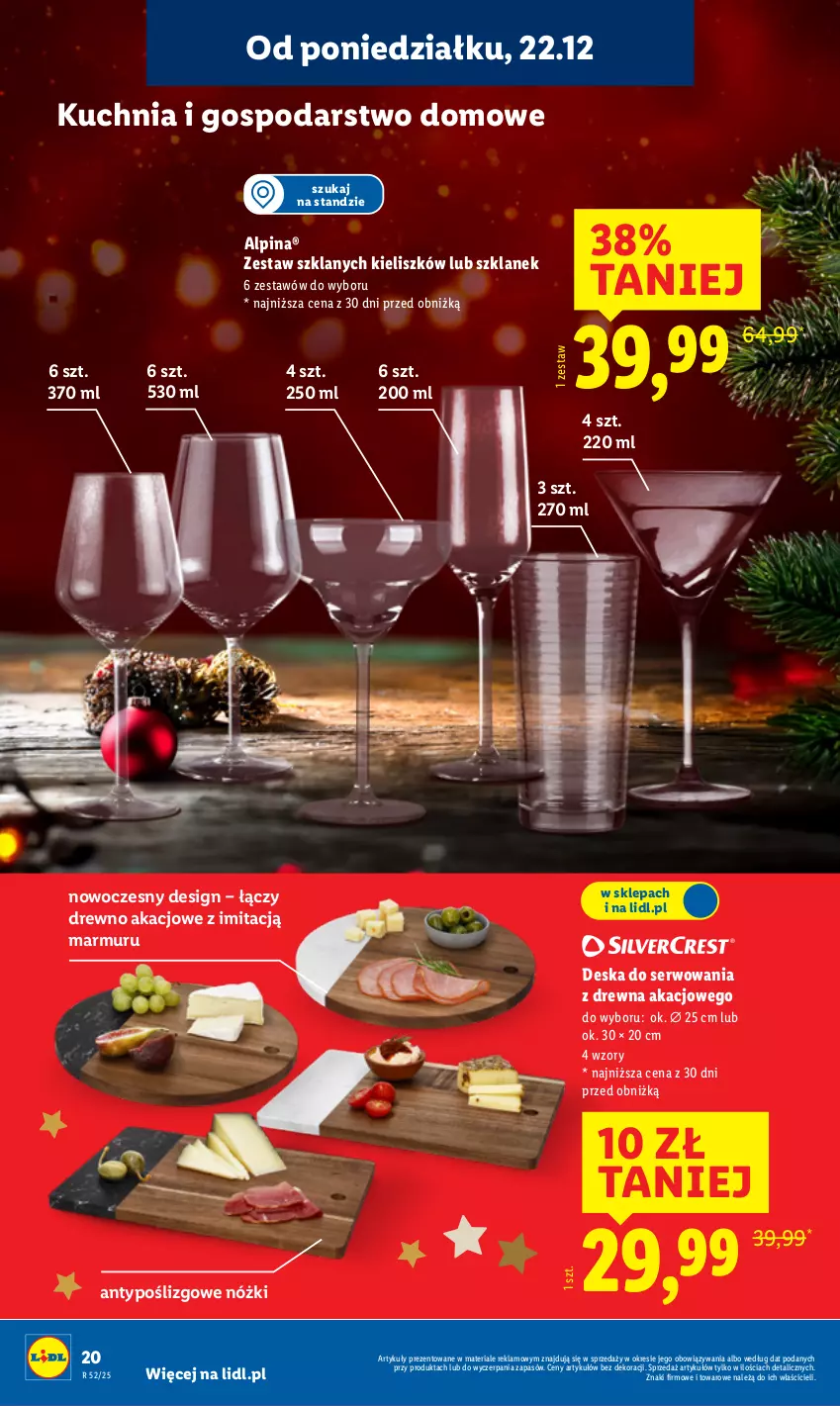 Gazetka promocyjna Lidl - GAZETKA - ważna 22.12 do 27.12.2025 - strona 24 - produkty: Alpina, Kuchnia, Ser
