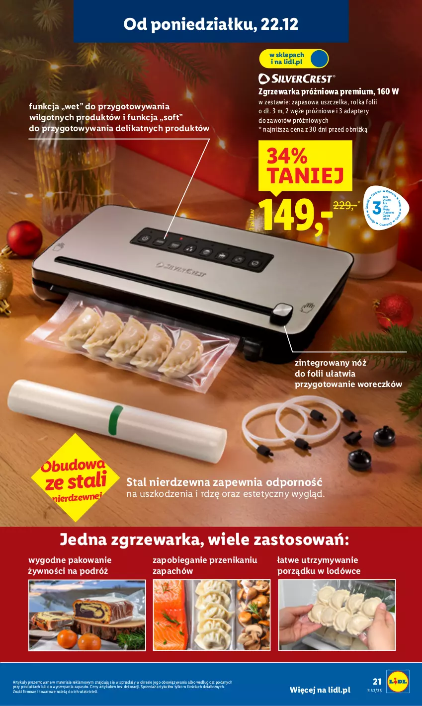 Gazetka promocyjna Lidl - GAZETKA - ważna 22.12 do 27.12.2025 - strona 25 - produkty: Bieganie, LG, Por, Warka