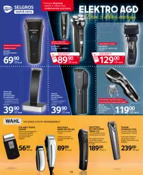 Gazetka promocyjna Selgros - Katalog Elektro - Gazetka - ważna od 05.04 do 05.04.2021 - strona 14 - produkty: Philips, Golarka, Szynka, Panasonic, Tytan, Maszynka, LG