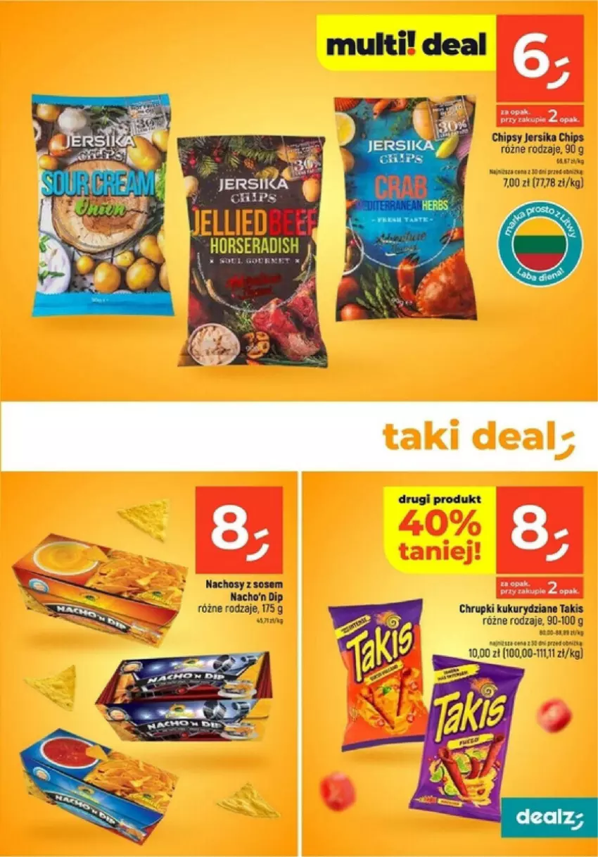 Gazetka promocyjna Dealz - ważna 08.08 do 13.08.2024 - strona 26 - produkty: Chipsy, Paleta