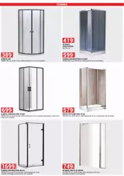 Gazetka promocyjna Merkury Market - Gazetka - ważna od 31.03 do 31.03.2025 - strona 46 - produkty: Gra, Kabina kwadratowa, Brodzik, Drzwi