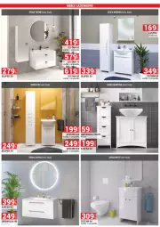 Gazetka promocyjna Merkury Market - Gazetka - ważna od 31.03 do 31.03.2025 - strona 52 - produkty: Ser, Słupek, Szafka, Umywalka, Lustro