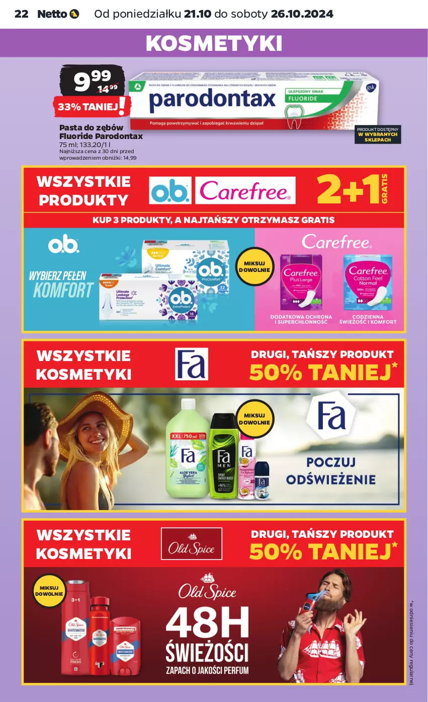 Gazetka promocyjna Netto - Netto Gazetka Food 43/24A - ważna 21.10 do 26.10.2024 - strona 22 - produkty: Gra, Parodontax, Pasta do zębów