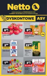 Gazetka promocyjna Netto - Netto Gazetka Food 43/24A - Gazetka - ważna od 26.10 do 26.10.2024 - strona 1 - produkty: Papier, Cukier, Dallmayr, Kawa mielona, Kawa, Ręcznik, Rolki, Przysmaki, POLMLEK, Cukierki, Lizaki, Pomidor malinowy, Mleko