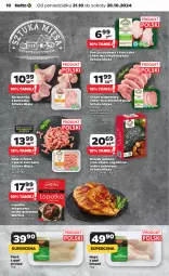 Gazetka promocyjna Netto - Netto Gazetka Food 43/24A - Gazetka - ważna od 26.10 do 26.10.2024 - strona 10 - produkty: Kurczak, Por, Schab wieprzowy, Skrzydełka z kurczaka