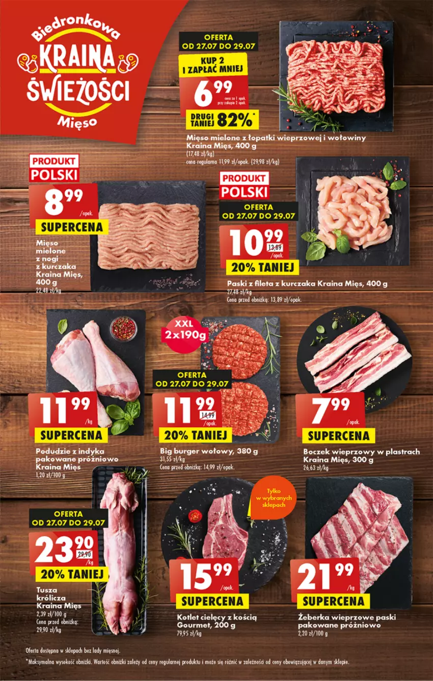 Gazetka promocyjna Biedronka - Od czwartku - ważna 27.07 do 02.08.2023 - strona 21 - produkty: Boczek, Boczek wieprzowy, Burger, Fa, Klej, Kotlet