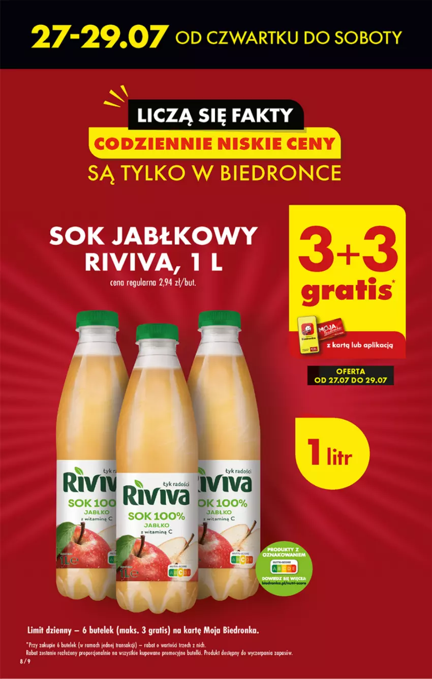 Gazetka promocyjna Biedronka - Od czwartku - ważna 27.07 do 02.08.2023 - strona 8 - produkty: Acer, Gra, Rama, Sok, Sok jabłkowy