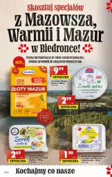 Gazetka promocyjna Biedronka - Od czwartku - Gazetka - ważna od 02.08 do 02.08.2023 - strona 32 - produkty: Ser, Koc, Złoty Mazur, O nas, Mięta, Mleko