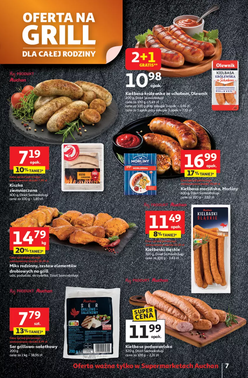 Gazetka promocyjna Auchan - Uśmiech mamy? Zaplanowany! Supermarket - ważna 22.05 do 28.05.2025 - strona 9 - produkty: Grill