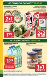 Gazetka promocyjna Stokrotka - Market - Gazetka - ważna od 24.07 do 24.07.2024 - strona 2 - produkty: Warzywa, Ser, Por, Mus, Rama, Pasztet, Mlekovita, Tran, Camembert, Szyna, Owoce, Arbuz, Woda, Mięso, Mleko, Fa